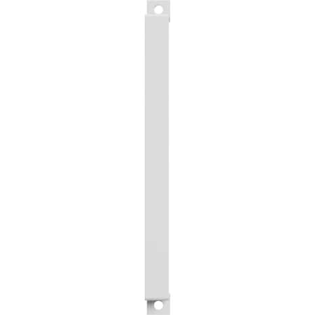 Ekena Millwork Premium 16"L x 1 1/4"W Pull Handle for 1 3/4" Doors, Rocket White GB6001PH416RW